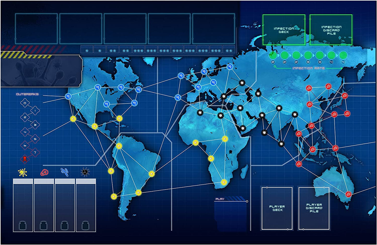 Pandemic Legacy Season 1 Board