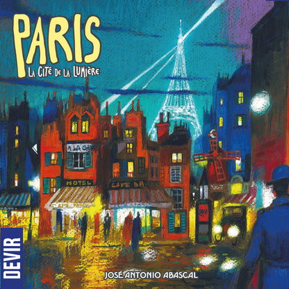 Paris la cite de la lumiere board game