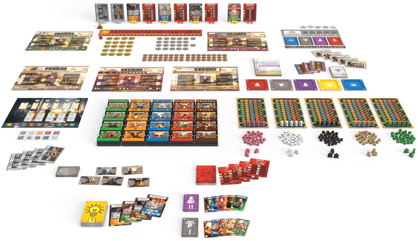 Path of Civilization board game components