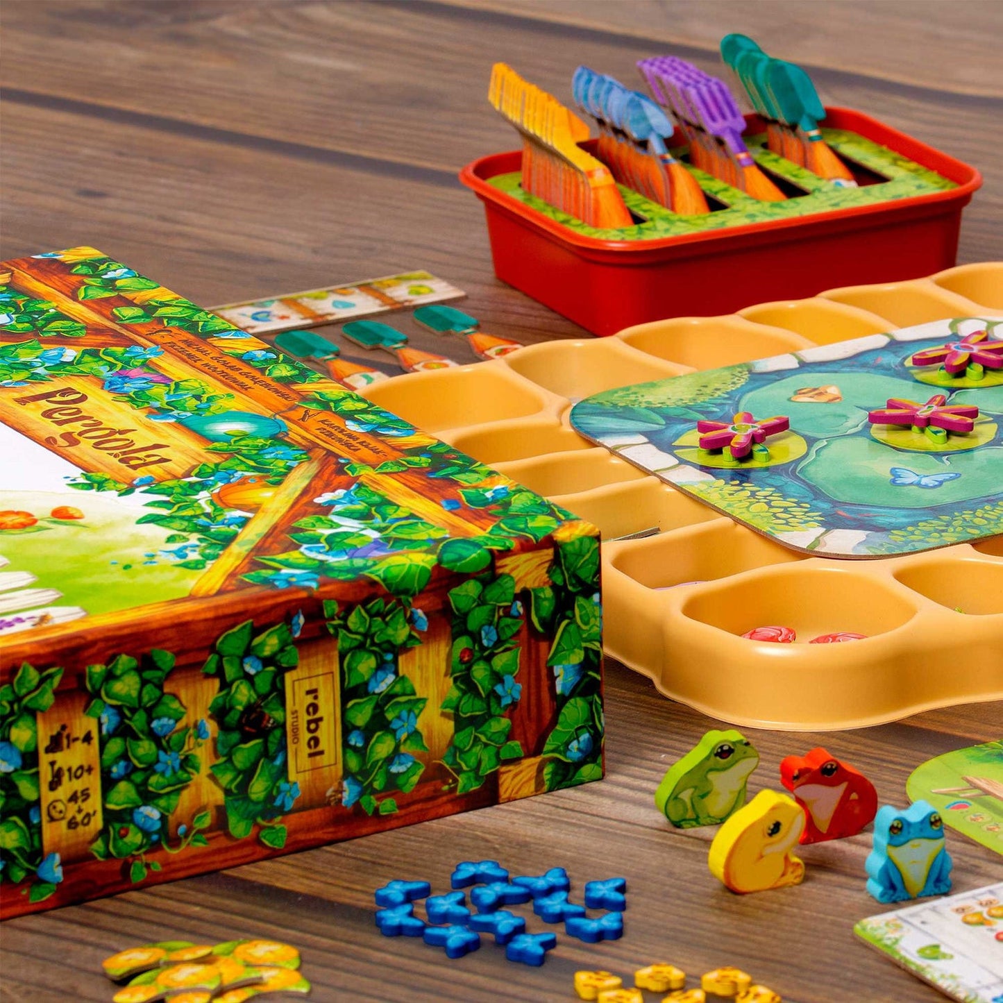 Pergola board game components