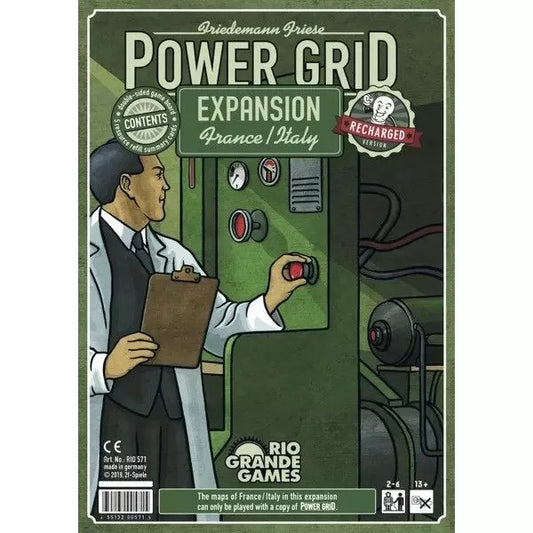 Power Grid France Italy Expansion