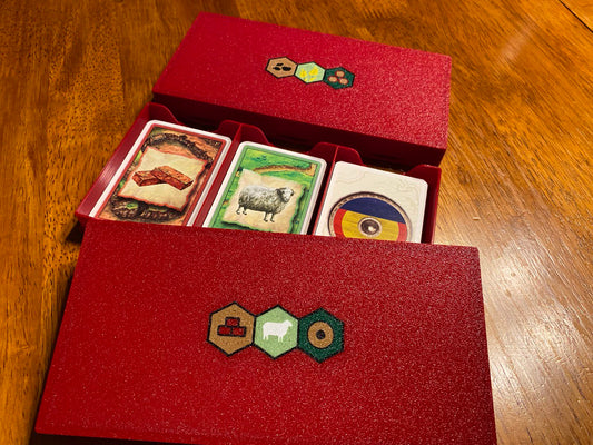 Catan deck holder