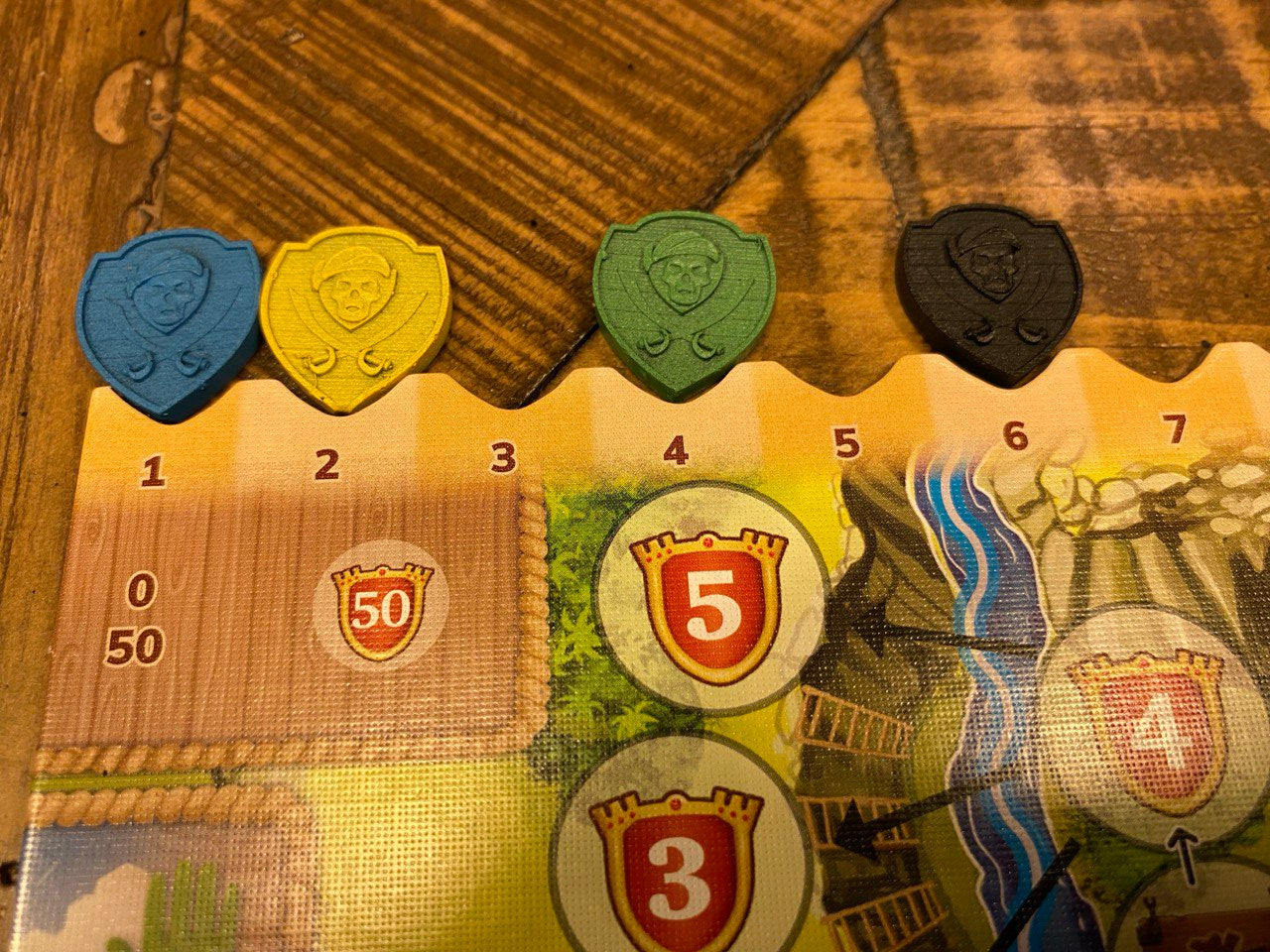 Deluxe Tokens for Pirates of Maracaibo