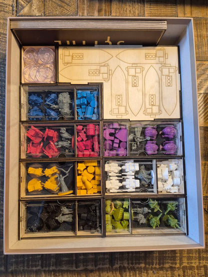 Deluxe Rustic Timber Organiser for Scythe