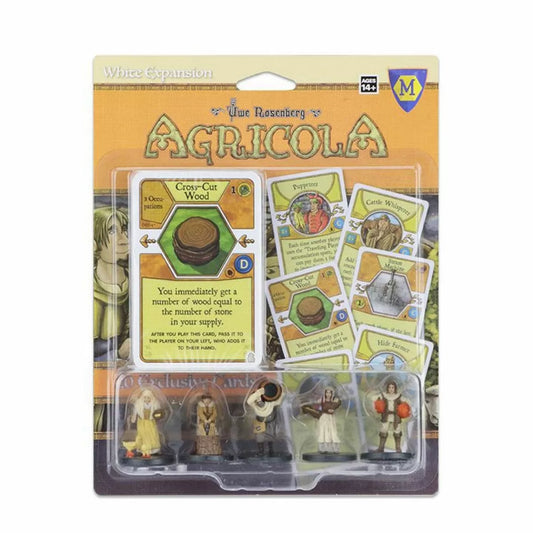 Agricola Game Pieces - White