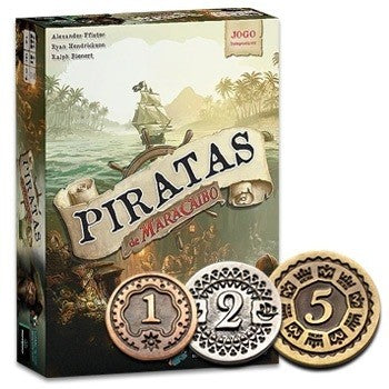 Pirates of Maracaibo metal coins