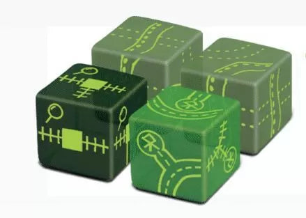 Railroad Ink Challenge Dice
