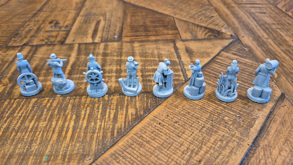 Miniature Figurines for Pirates of Maracaibo