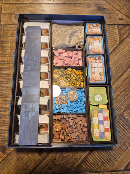 Nusfjord Big Box Timber Pre-Assembled Organiser