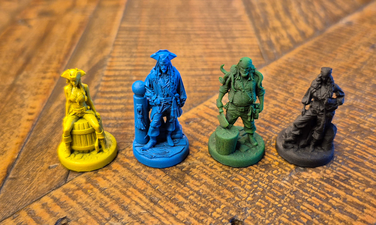 Miniature Figurines for Pirates of Maracaibo