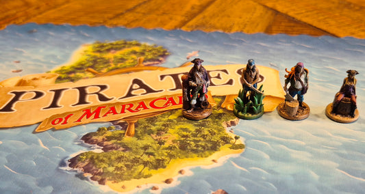 Miniature Figurines for Pirates of Maracaibo
