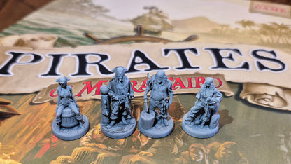 Miniature Figurines for Pirates of Maracaibo