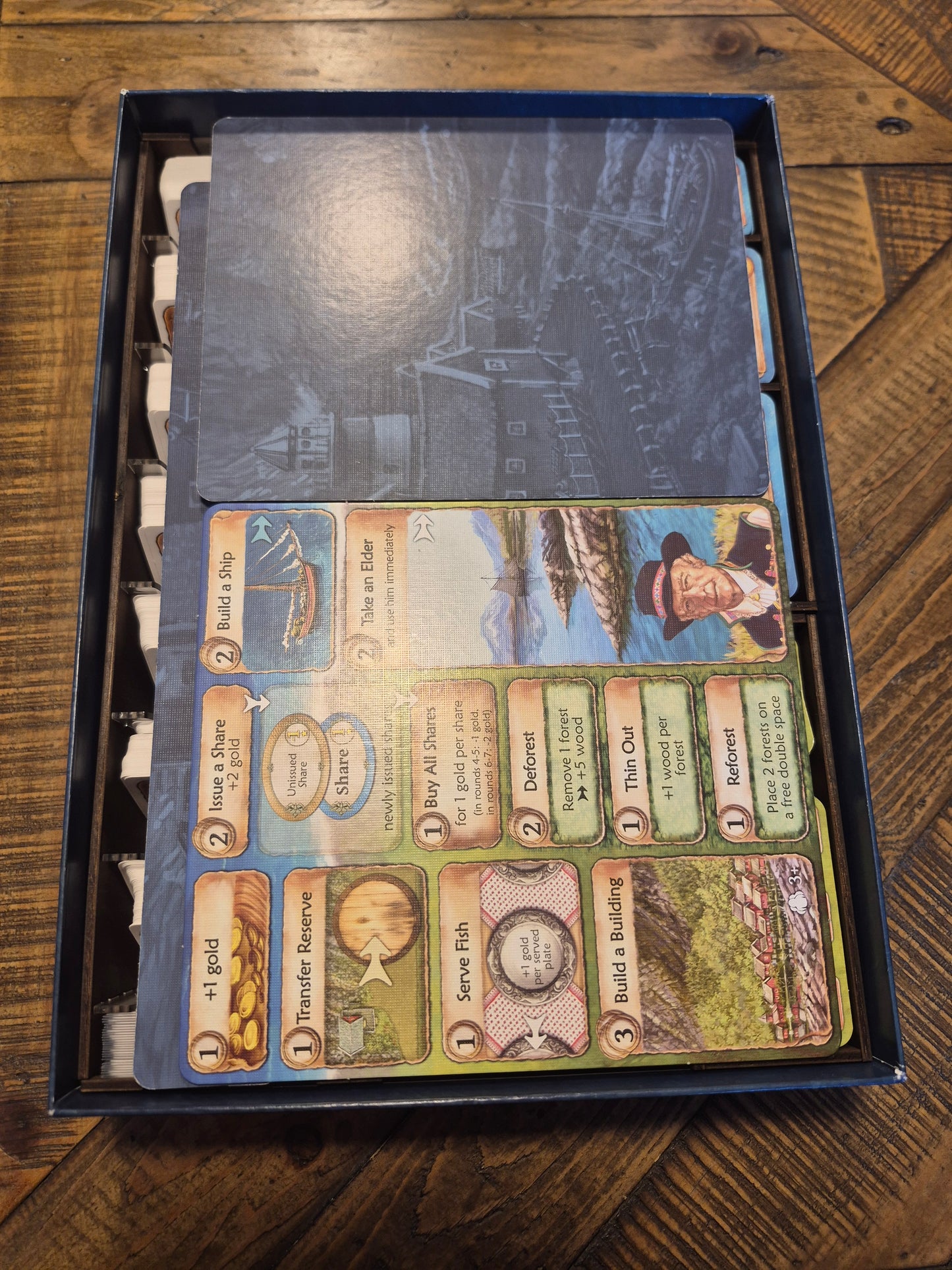 Nusfjord Big Box Timber Pre-Assembled Organiser