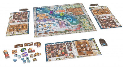 Saltfjord board game components