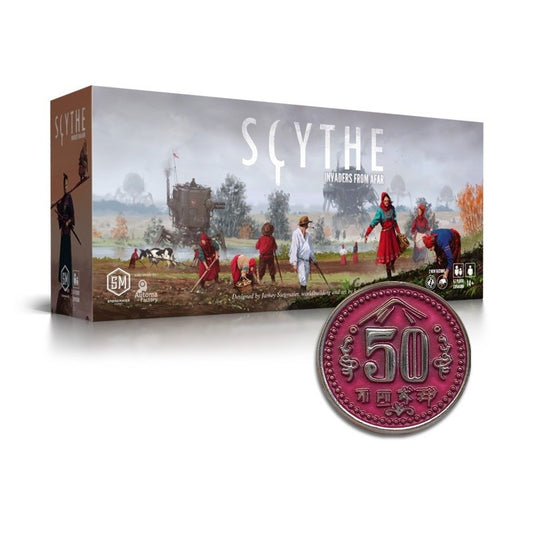 Scythe Invaders from Afar Metal Coins upgrade