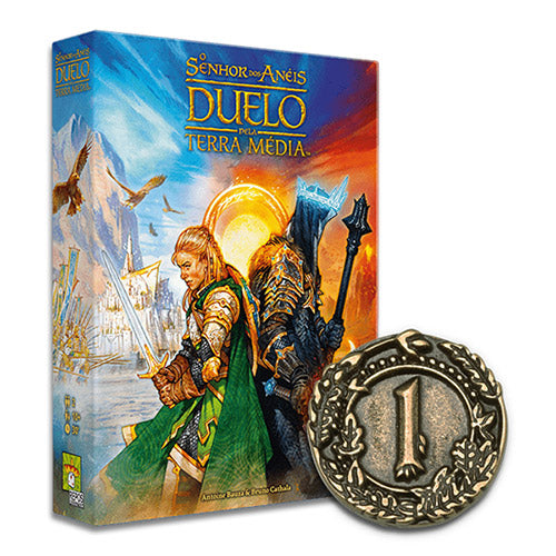 Lord of the rings metal coins for duel board game.
