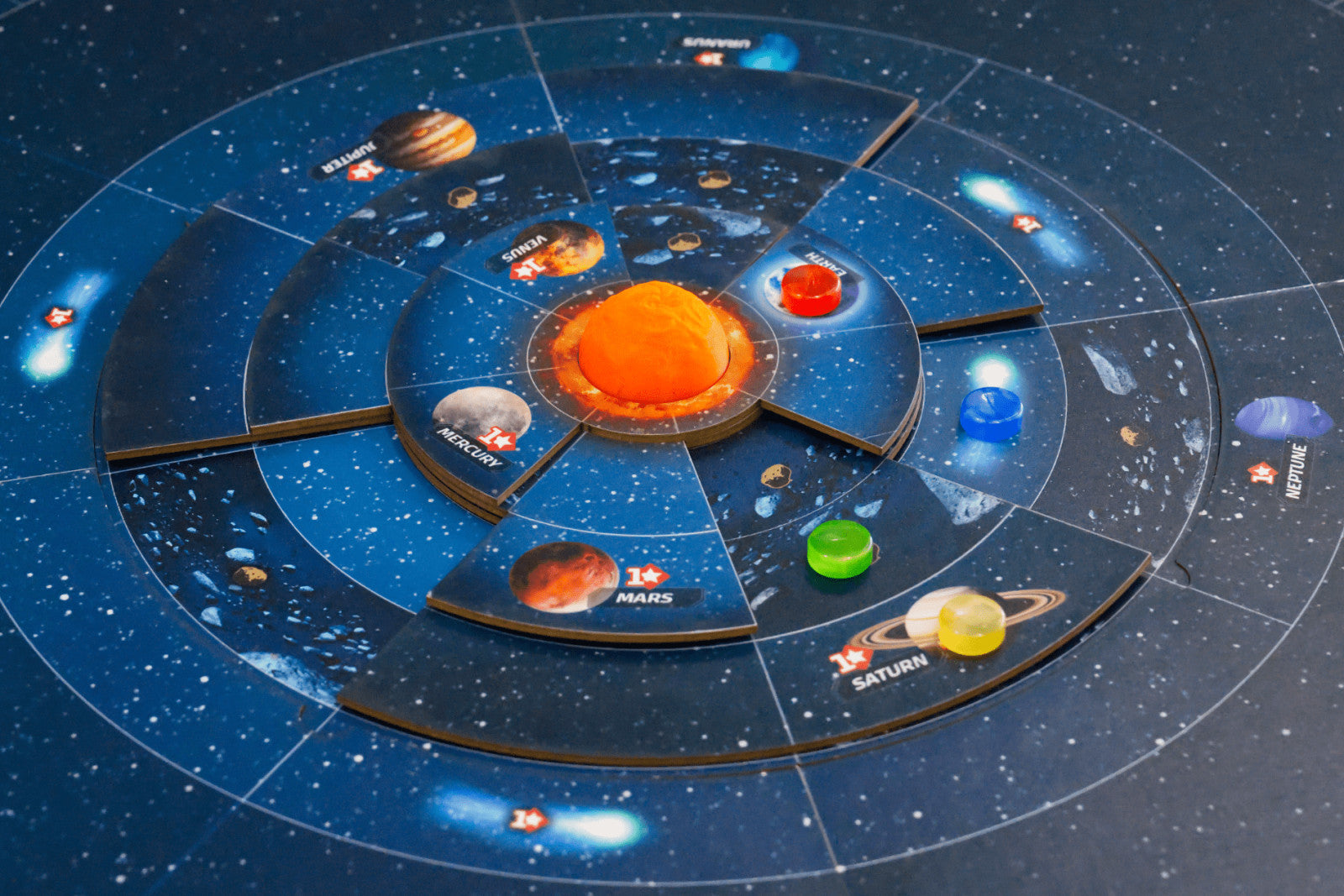 SETI board game board