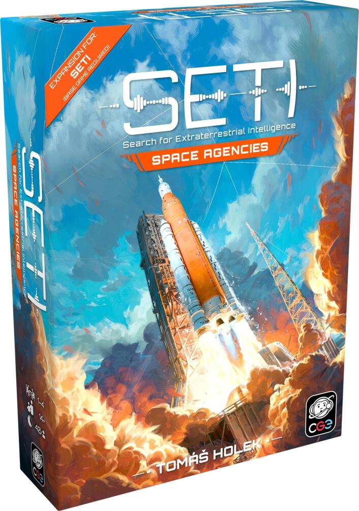 Seti Space agencies expansion board game