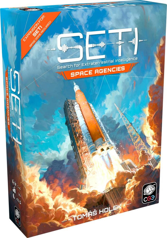Seti Space agencies expansion board game