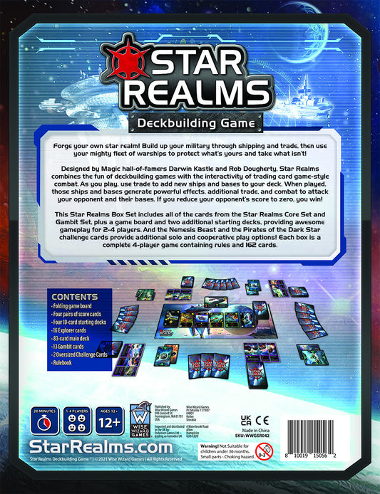 Star Realms the box set back of box