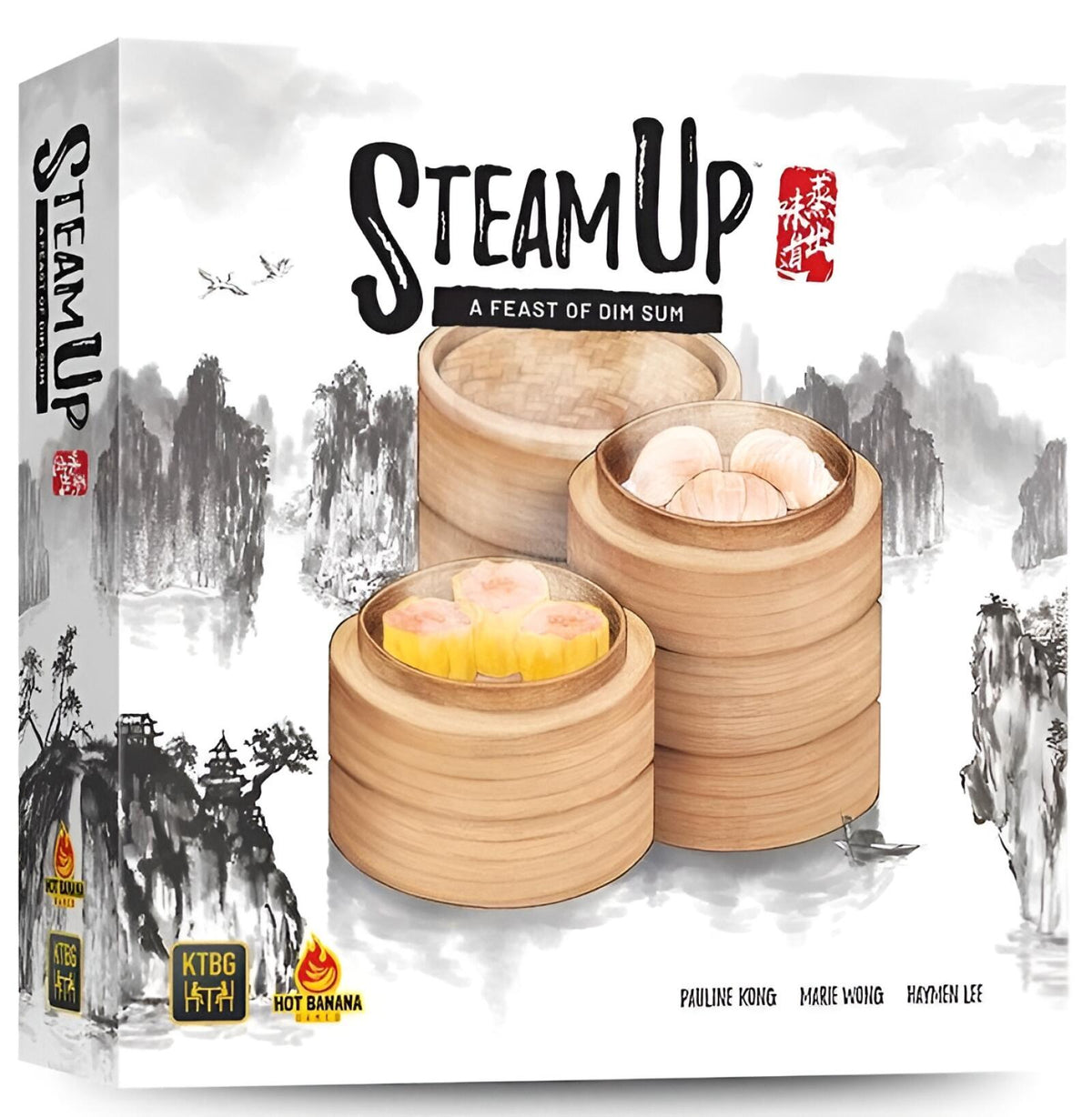 Steam up a Feast of Dim Sum board game box