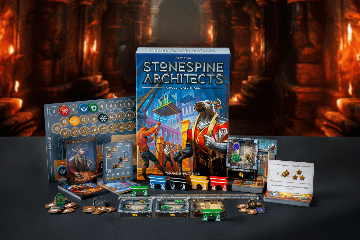 Stonespine Architects board game