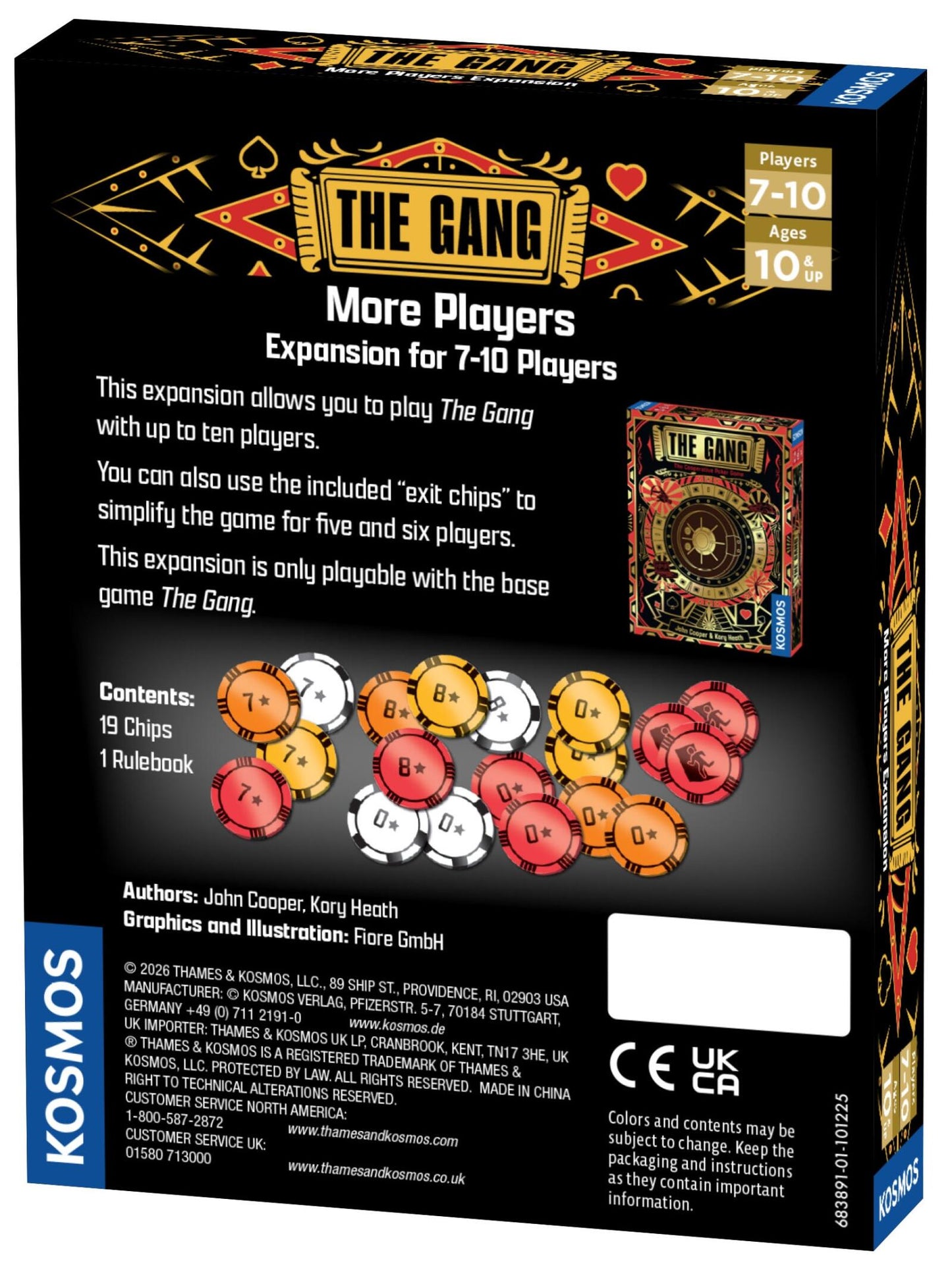 The Gang - More Players Expansion for 7-10 Players