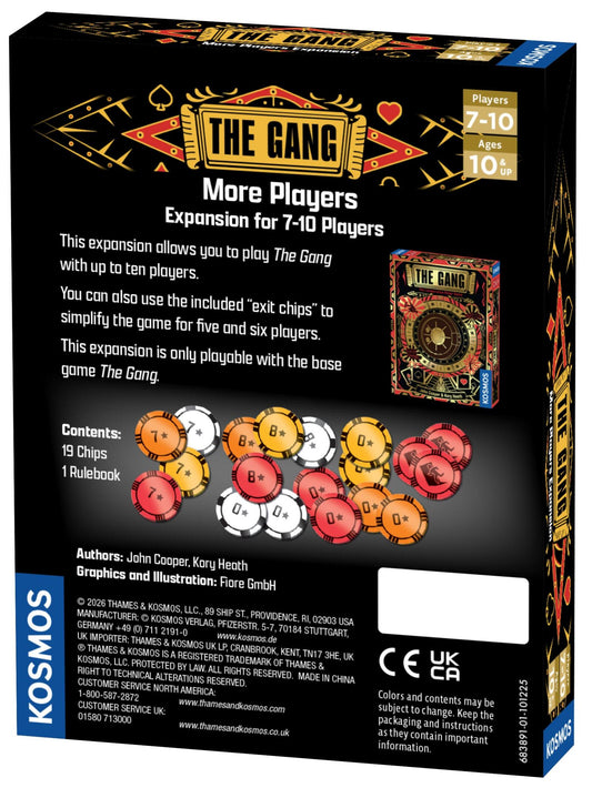 The Gang - More Players Expansion for 7-10 Players