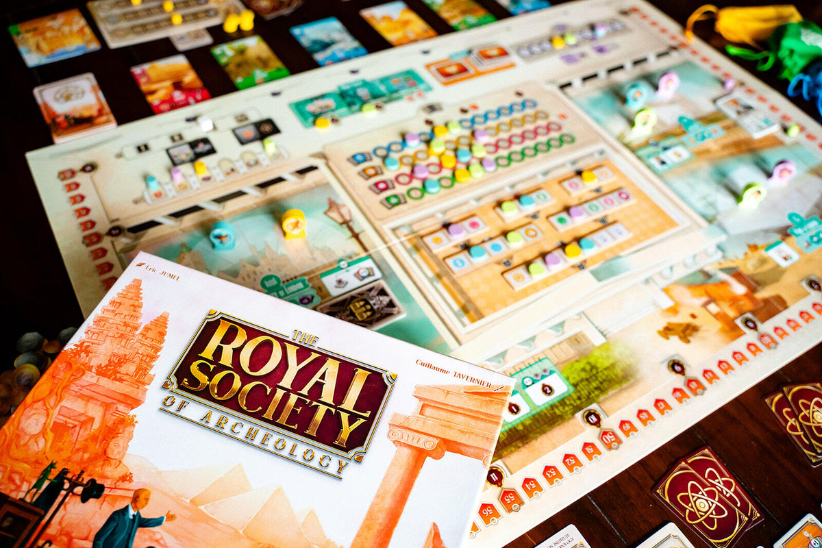 The Royal Society of Archeology Board Game