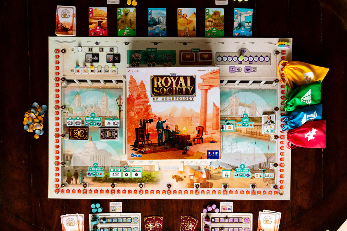 The Royal Society of Archeology Board Game
