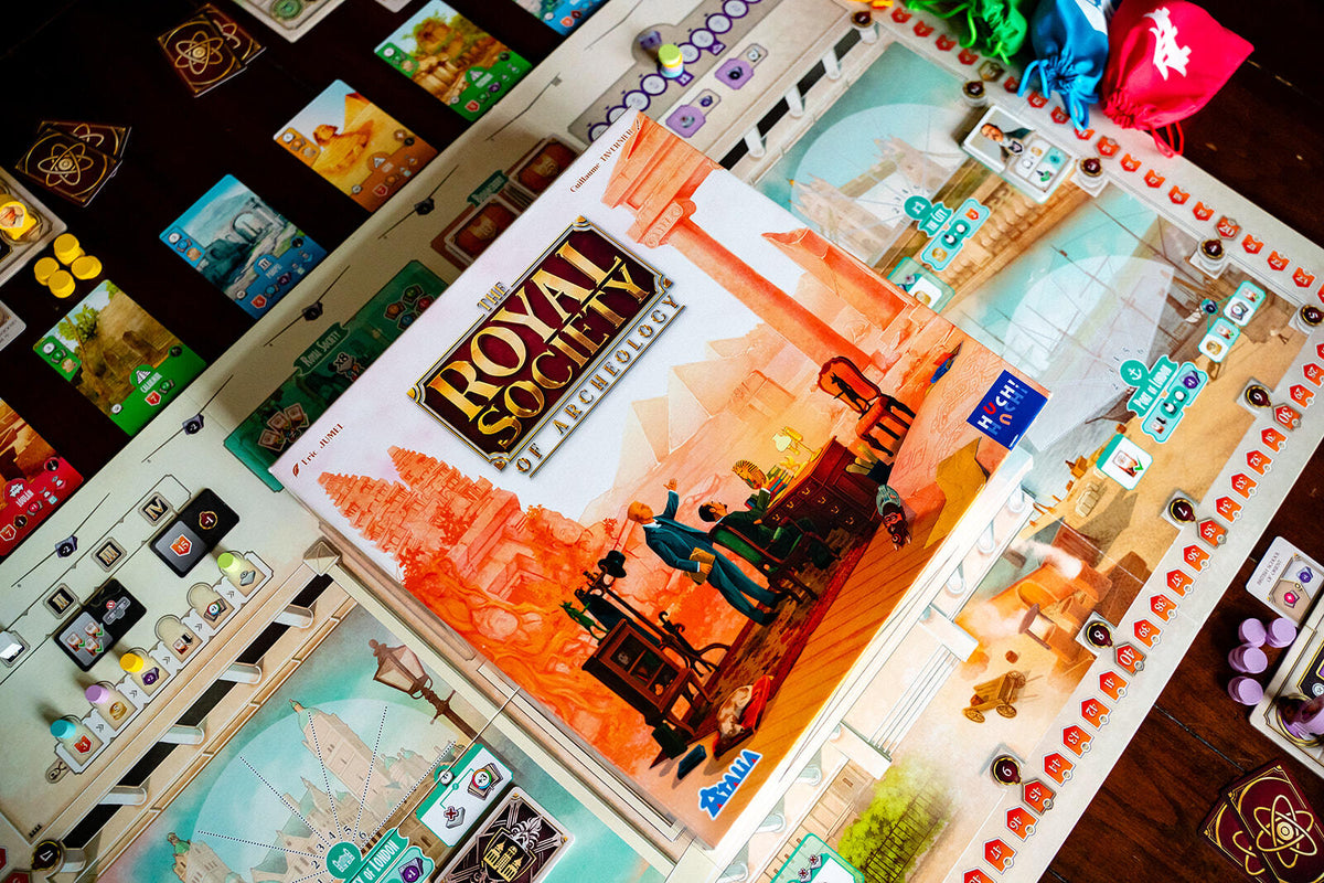 The Royal Society of Archeology Board Game