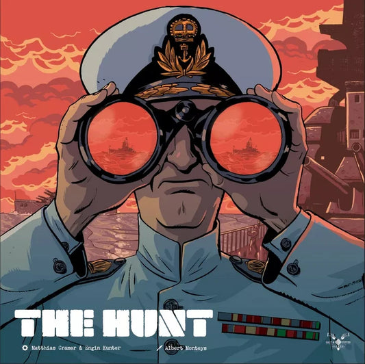 The Hunt board game box