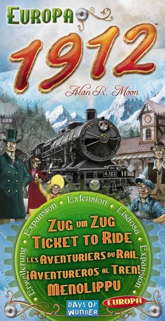 Ticket to ride europa 1912 expansion box