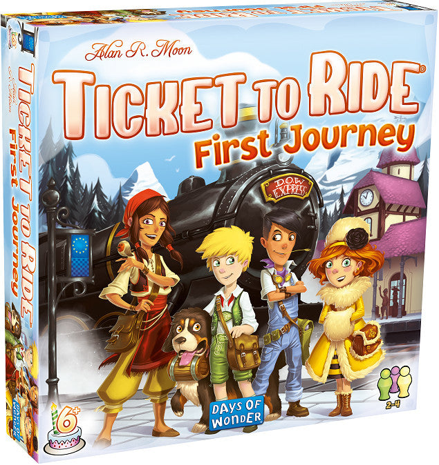 Ticket to ride first journey europe