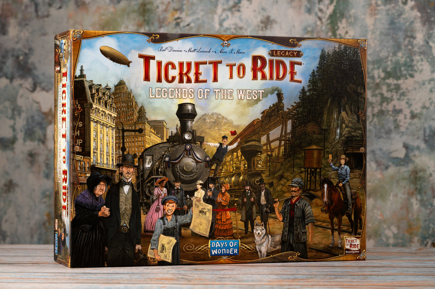 Ticket to ride legacy legends of the west board game