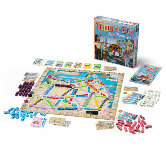Ticket to ride san francisco board game