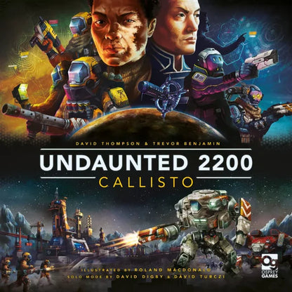 Undaunted 2200 Callisto board game box