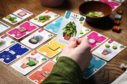 Verdant board game components
