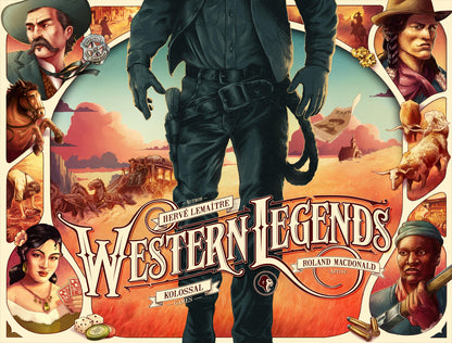 Western Legends Big Box Organiser and Promo Cards