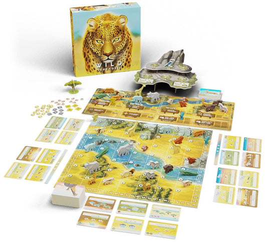 Wild Serengeti board game