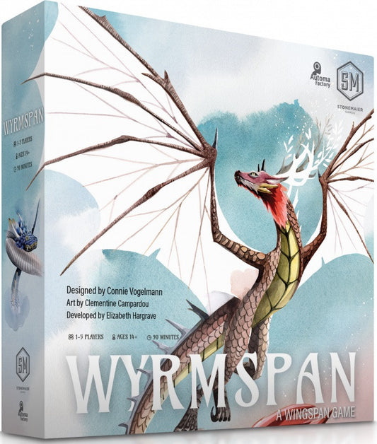Wyrmspan board game box