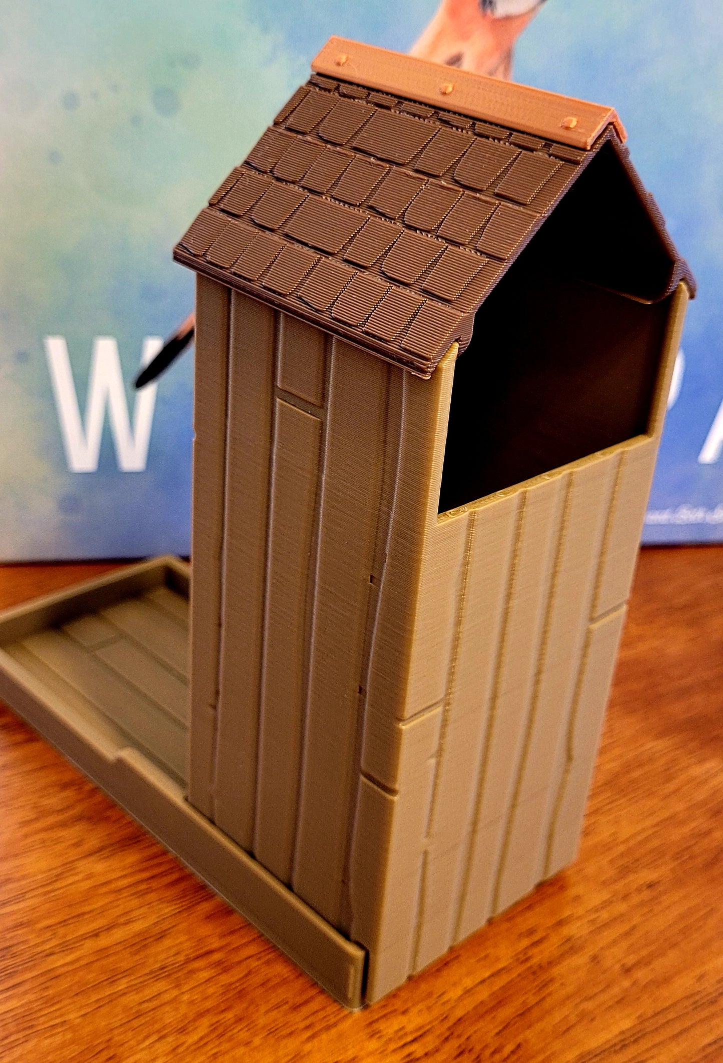 Bird House Dice Tower for Wingspan