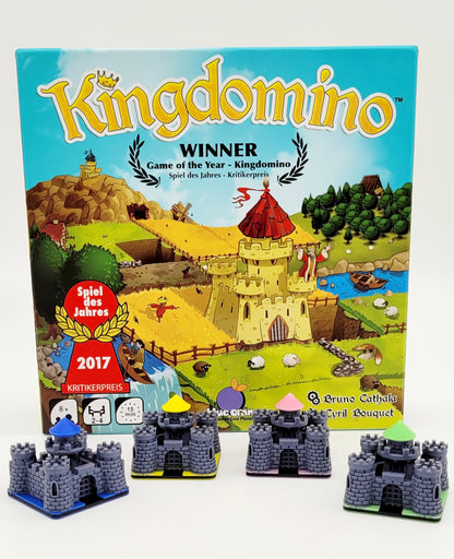 Kingdomino board game castles