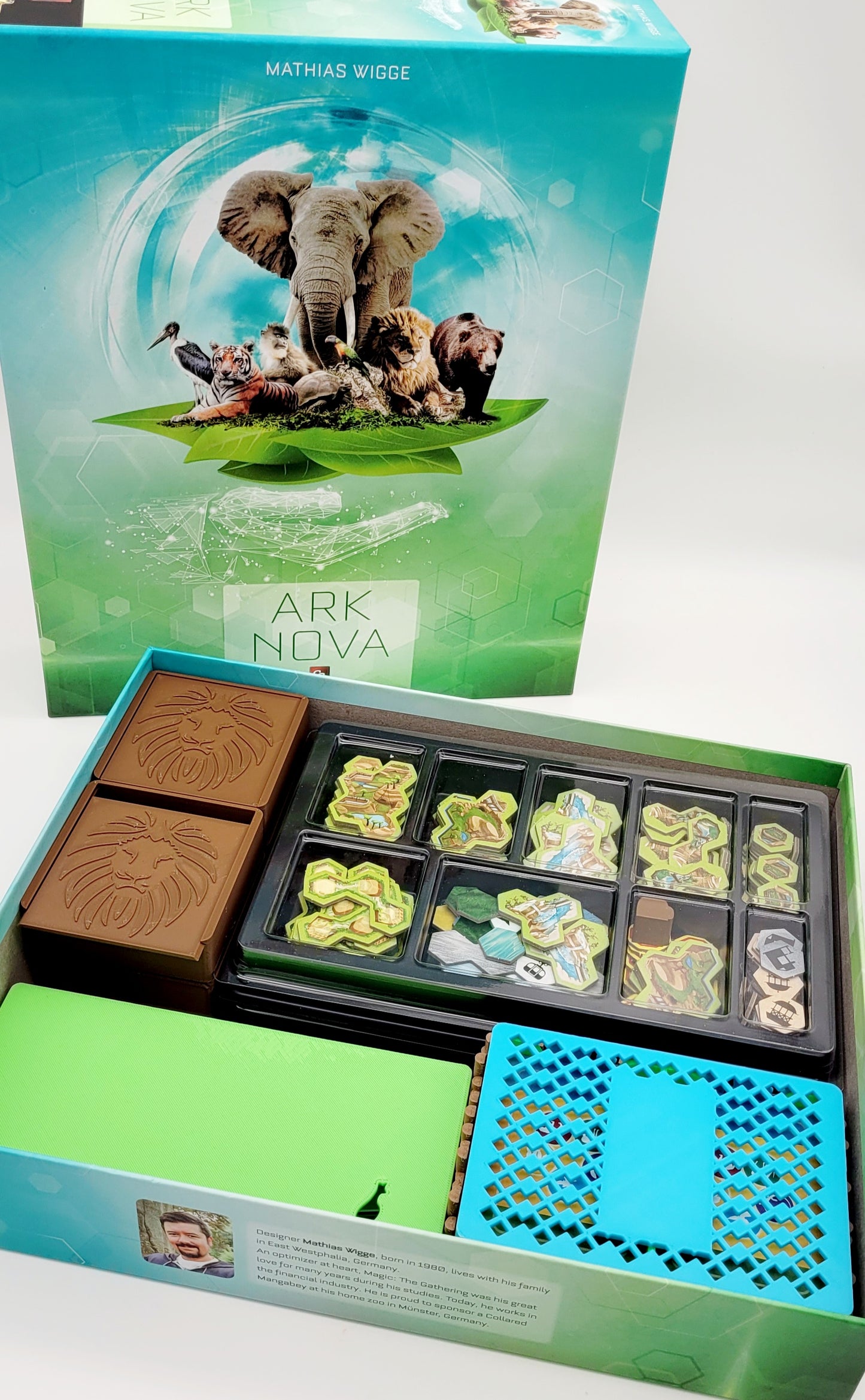 Ark Nova budget board game organiser