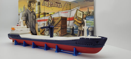 Ship Token Holder and Box Organiser for LeHavre