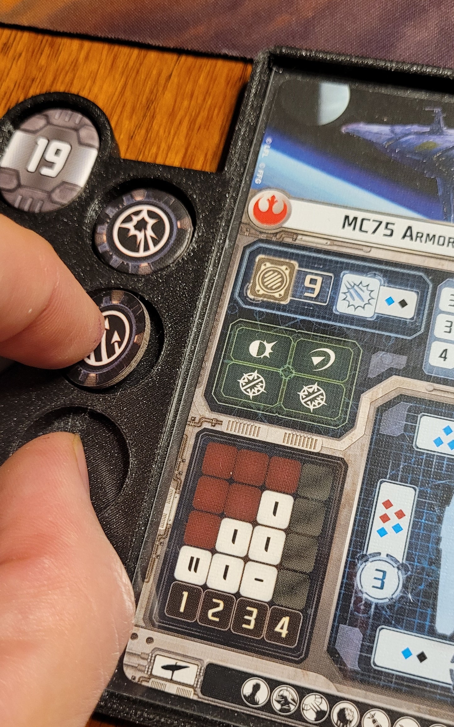 Magnetic Card and Token Dashboard for Armada