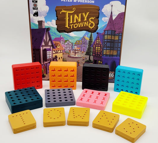 Organiser for Tiny Towns and Expansion Fortune.