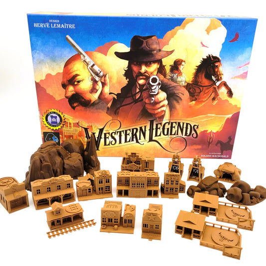 Western Buildings for Western Legends - without game