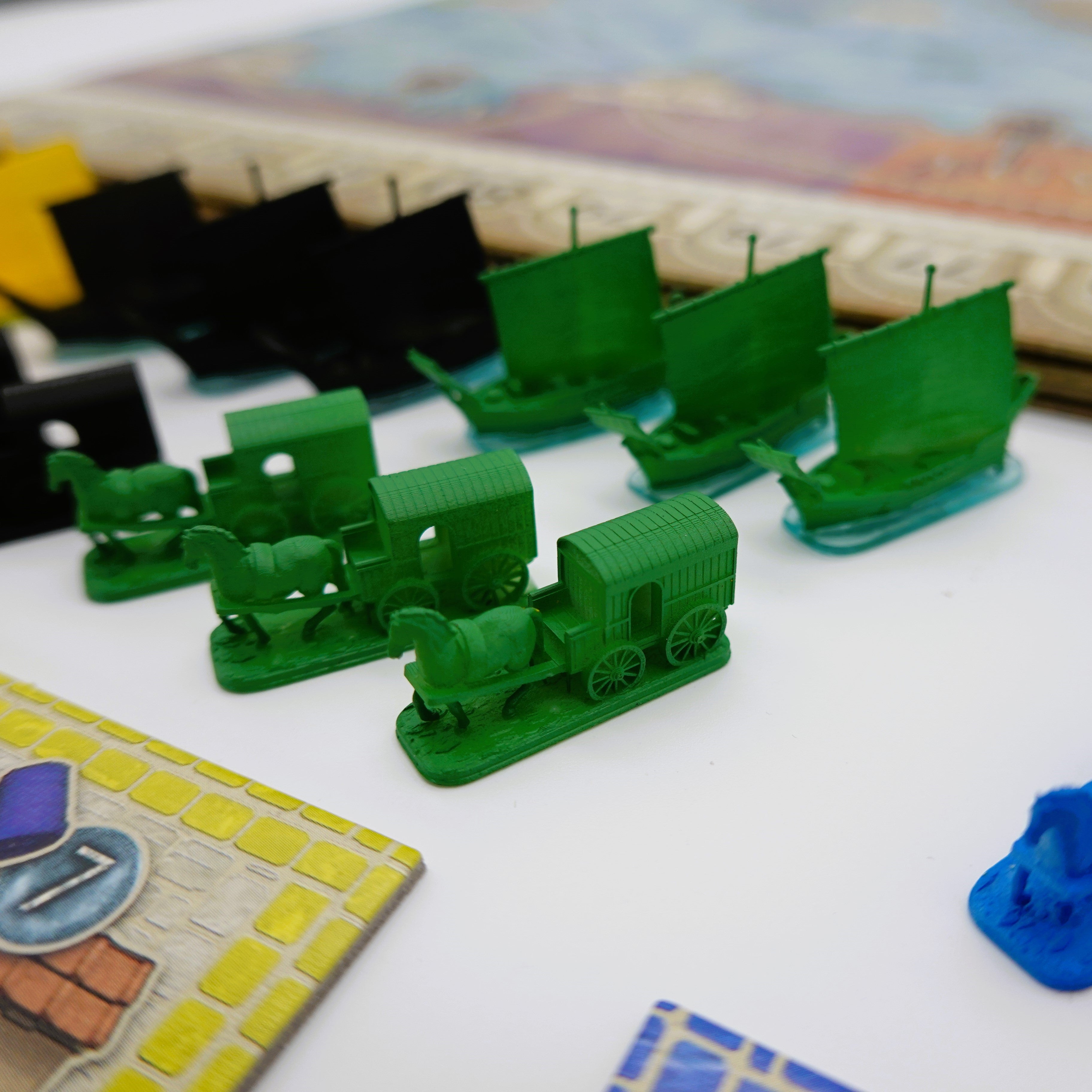 Deluxe Player Tokens for Concordia – 3DLevelup