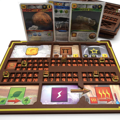 Player Board Trays for Terraforming Mars